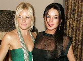 Lindsay Lohan in Les Exclusifs De Chanel Dinner