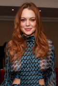 Lindsay Lohan in see  through