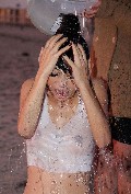 Ling Bai in see  through