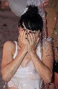 Ling Bai in see  through