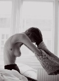 Loren Kemp nude in topless photoshoot