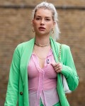 Lottie Moss in see  through