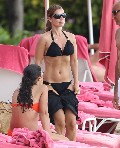 Louise Redknapp in bikini