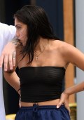 Lourdes Leon  in see  through