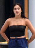 Lourdes Leon  in see  through