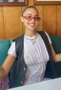 Luna Blaise in see  through