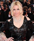 Madonna in see  through