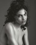 Maja Krag nude in topless photoshoot