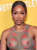 Malika Haqq in see  through