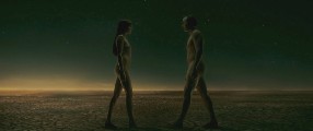 Malin Akerman nude in Watchmen