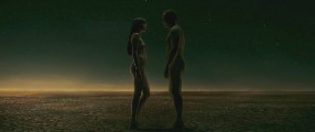 Malin Akerman nude in Watchmen