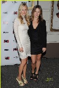 Mamie Gummer in see through