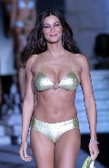 Manuela Arcuri in Lormar 2006 Lingerie Collection