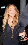 Mariah Carey in see  through