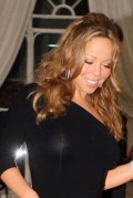 Mariah Carey in see  through