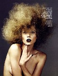 Masha Novoselova in Vogue RU