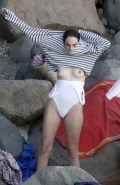 Maya Hawke nude in topless