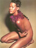 Megan Gale in Men's Style AU