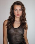 Meghan Roche in see  through