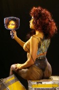 Melina Perez in body paint
