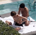Melissa Theuriau nude in Topless sunbathing