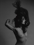 Michea Crawford nude in topless photoshoot
