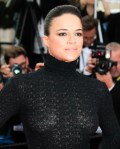 Michelle Rodriguez in see  through