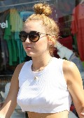 Miley Cyrus in Miley, sexy in L.A.