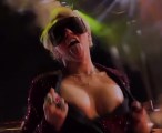 Miley Cyrus nude in boob flash