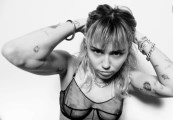 Miley Cyrus in see  through