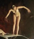 Miley Cyrus nude in filming a music video