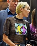 Miley Cyrus in see  through