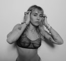 Miley Cyrus in see  through