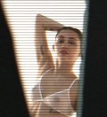 Miley Cyrus in see  through