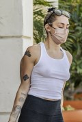 Miley Cyrus in see  through