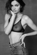 Moa Aberg in photo shoot