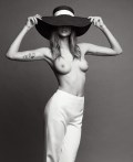 Nadja Bender nude in Glass
