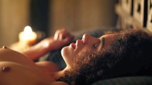 Nathalie Emmanuel nude in Game of Thrones