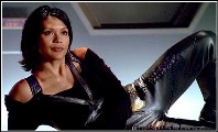 Nia Peeples in "Andromeda"