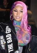 Nicki Minaj in see  through