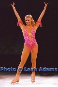 Nicole Bobek in skating event