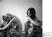 Nike Felldin nude in topless photoshoot
