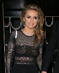 Ola Jordan in see  through
