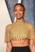 Zoe Saldana in see  through