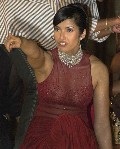 Padma Lakshmi in see  through
