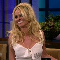 Pamela Anderson in Tonight show with Jay Leno