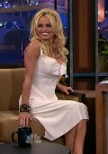 Pamela Anderson in Tonight show with Jay Leno