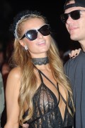 Paris Hilton in see  through