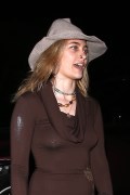 Paris Jackson in see  through