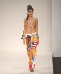 Petra Nemcova nude in London fashion week